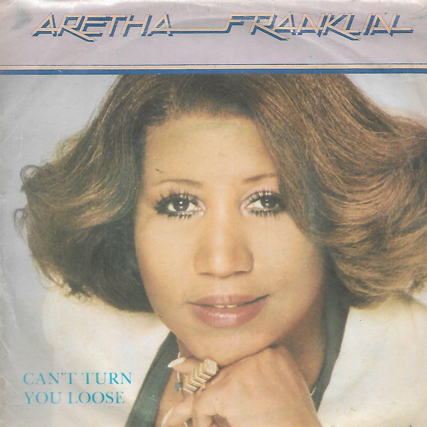 ARETHA  FRANKLIN 7"PS Spain 1980 Can't turn you loose