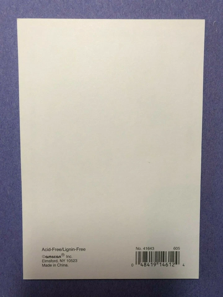 10 tarjetas de notas de cigüeña y oso dormido con sobres - 4-1/4" x 6-1/4" Foto 4 de 4