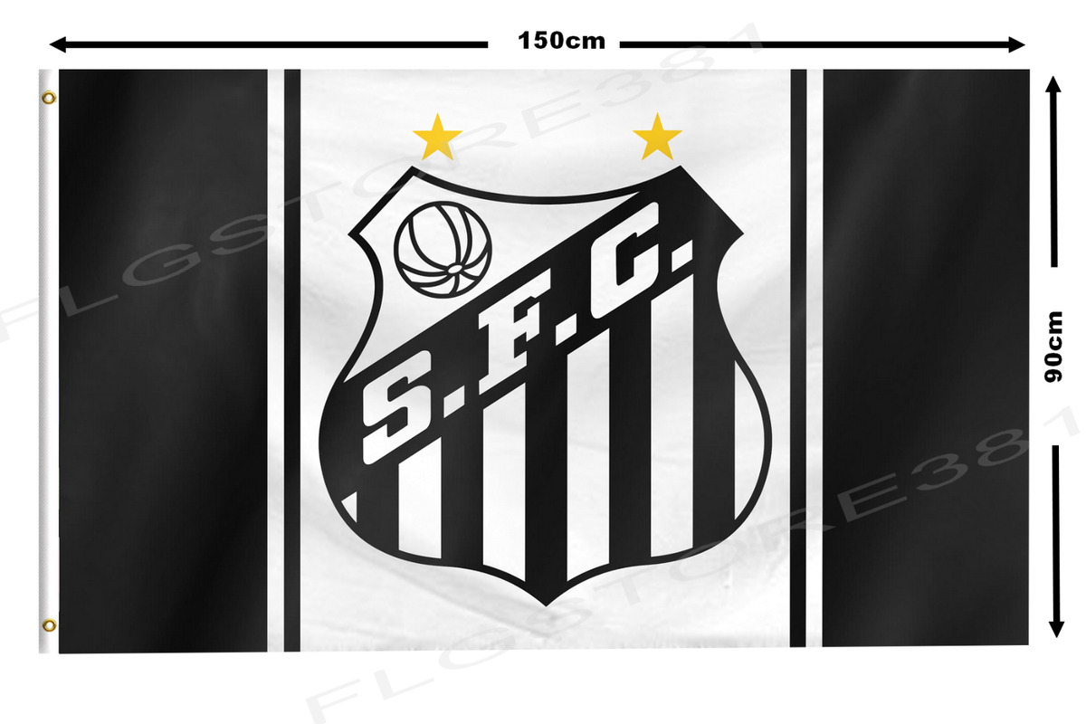 SANTOS バナー CLUBE FUTEBOL 記念グッズ