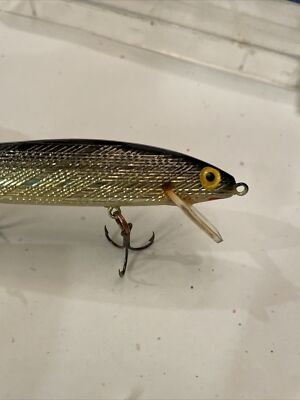 Vintage 1960s GOLD #202 4 1/2" Rebel Fishing Lure In Box Fort Smith  Arkansas | eBay