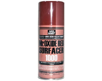 Mr.Hobby B525 Mr.Oxide Red Surfacer 1000 Spray (170ml) modellismo