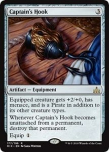 Captain's Hook - Foil x1 - Rivals of Ixalan - NM-Mint, English - Rivals of Ixala