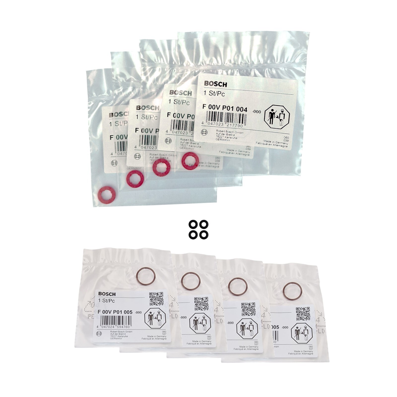 Fuel Injector Seal Kit for Kia Stinger 2.2 CRDi VGT / AWD Genuine Bosch Parts