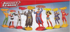 kinder egg justice league