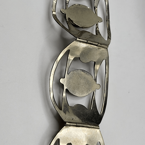Taxco Sterlingsilber Abalone Armband 7 Zoll - Bild 6 von 7
