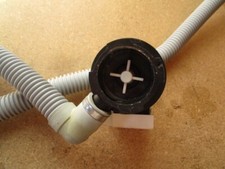 ASKO DISHWASHR DRAIN PUMP AND HOSE FROM DISPLAY UNIT