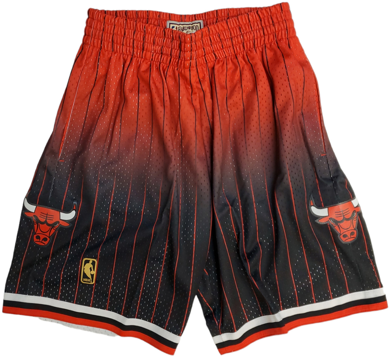 Pantaloncini Mitchell & Ness Chicago Bulls Rosso/Nero 1995/96 - Foto 2