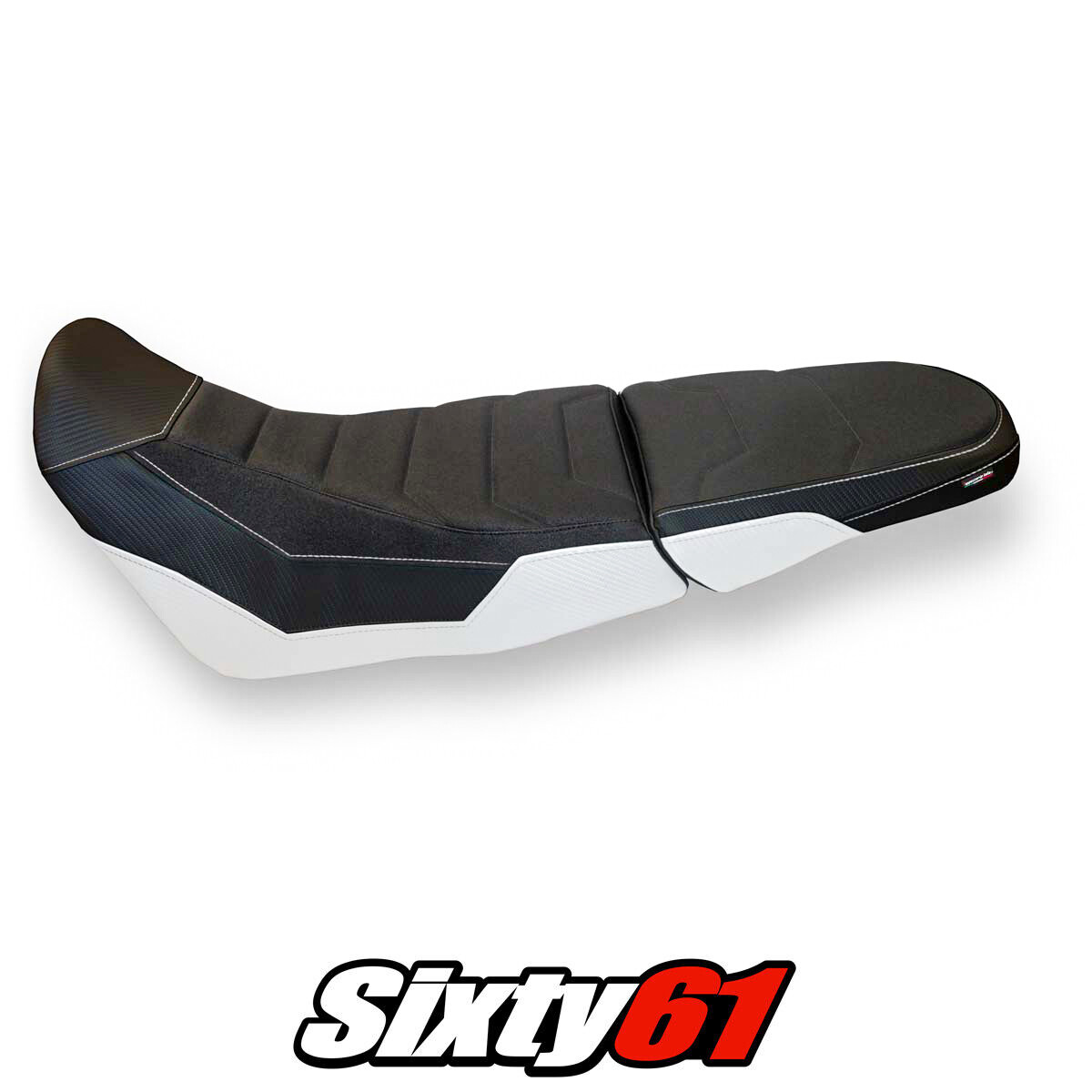 Honda Africa Twin 1000 Adventure 2018 2019 Seat Cover Tappezzeria Ultragrip Wht