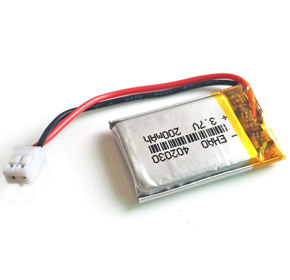 BATTERIA RICARICABILE 3,7 V 200mAh Ai Polimeri Di Litio Li - Foto 6