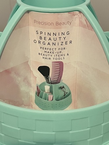 Precision Beauty Spinning Organizer Pastel Green By SWISSCO New - Picture 6 of 6