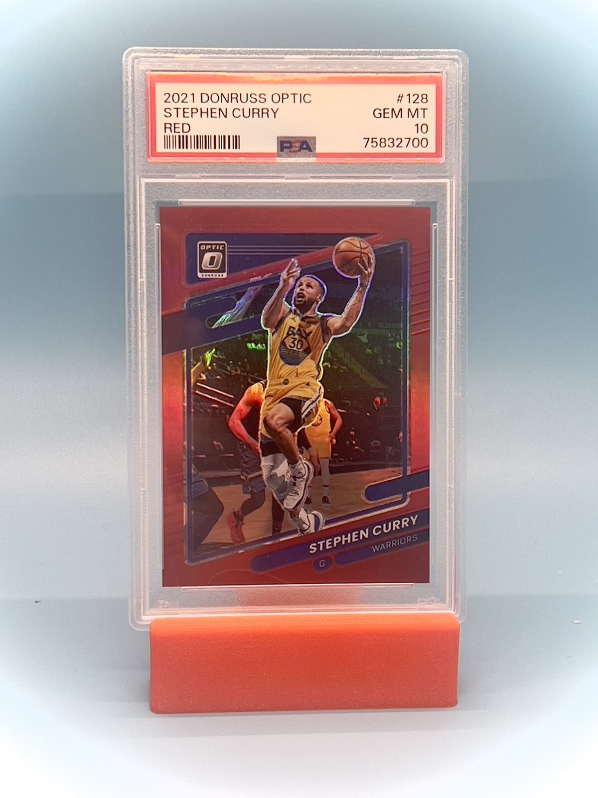 2021 Donruss Optic Red Stephen Curry #128 /99 PSA 10 SP