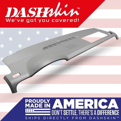 DashSkin Molded Dash Cover for 07-14 GM SUVs w/Center Speaker in Dark Titanium