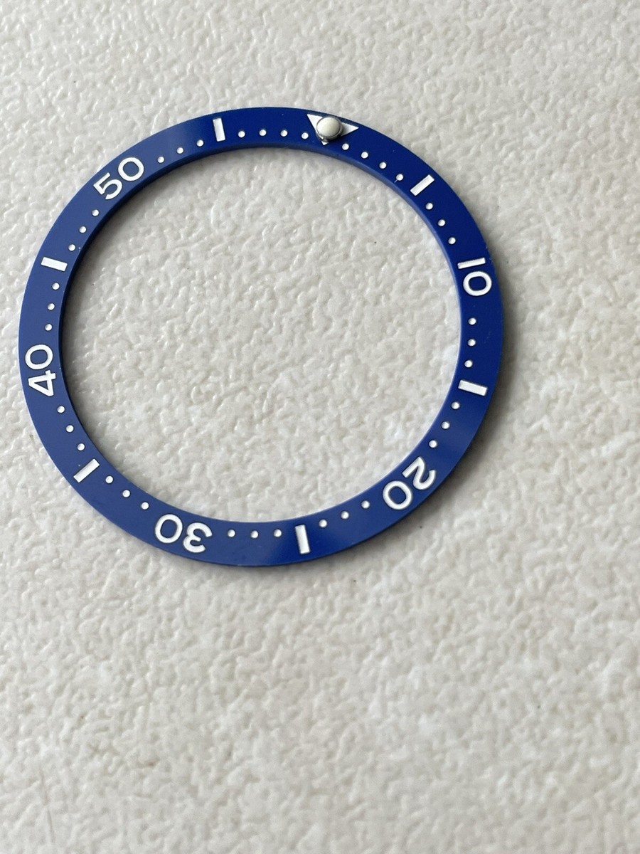 SEIKO SKX007 SKX009 CERAMIC Bezel Insert Blue UK