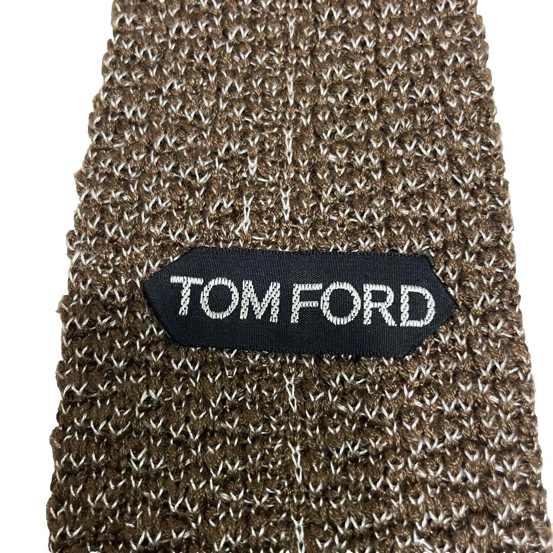 Tom Ford Brown Solid Ties for Men