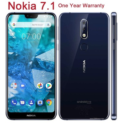 Nokia 7.1 3GB+32GB /4GB+64GB Octa-Core 12mp Fingerprint 5.84'' Android Smartphone