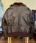 Irvin B. Foster & Sons Sportswear Co. MIL-J-7823A G-1 Flight Jacket – Size 42 - Foto 3 di 11