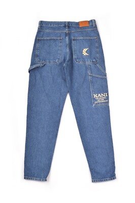 Karl Kani Vintage Hip Hop Skater 1990s Denim Jeans Big Back Logo