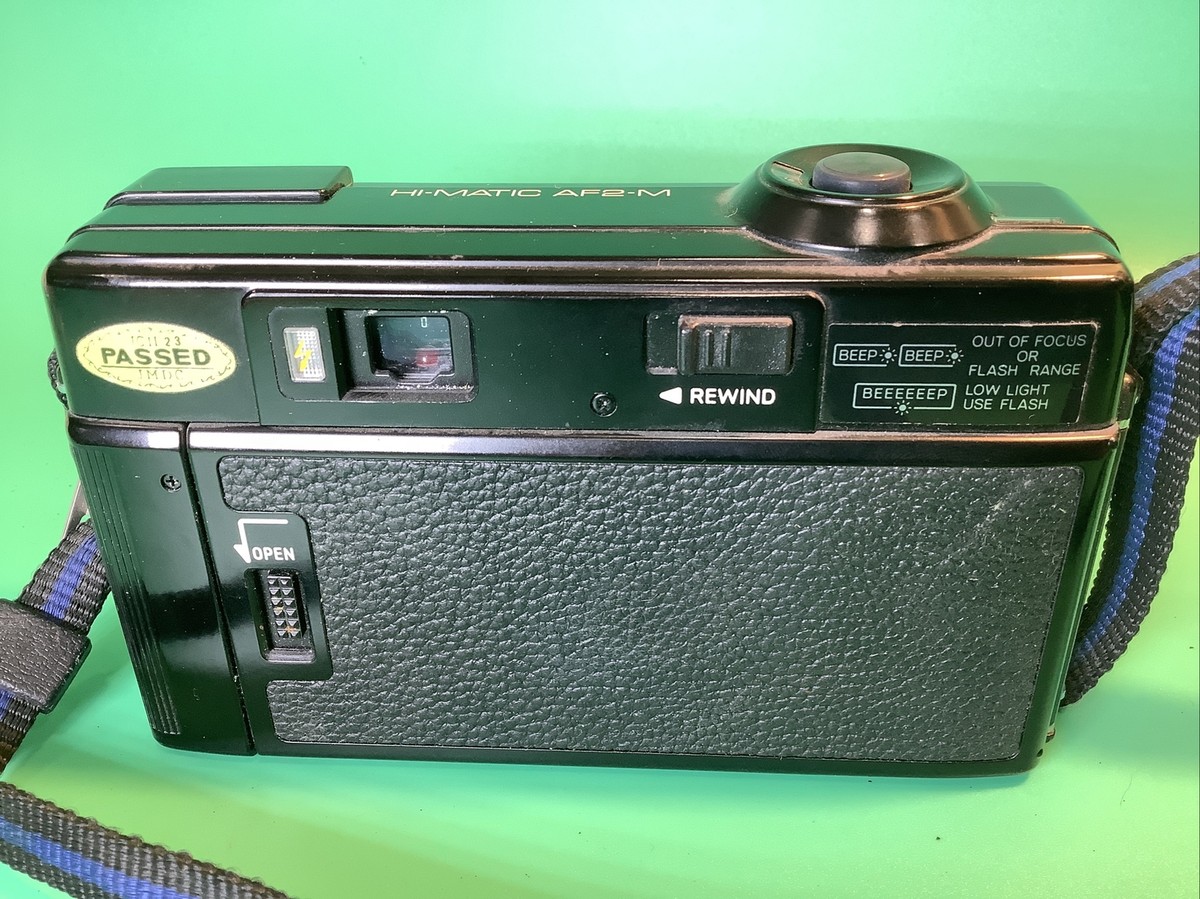 Minolta Hi-Matic AF2-M 35mm Film Camera Point And Shoot READ | eBay