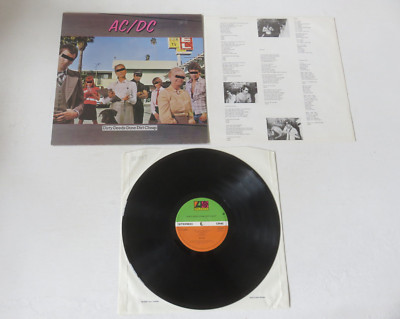 AC/DC Dirty Deeds Done Dirt Cheap ATLANTIC 1976 UK 1ST PRESSING VINYL LP K50323