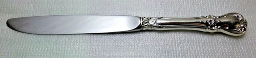 TOWLE Sterling Silver Stainless Blade OLD MASTER 8 7/8" Dinner Knife 64.9g 1942