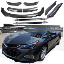 Front Bumper Lip Rear Splitter Spoiler Side Skirt Carbon Fiber For Chevy Cruze Front Bumper Lip Rear Splitter Spoiler Side Skirt Carbon Fiber For Chevy Cruze
