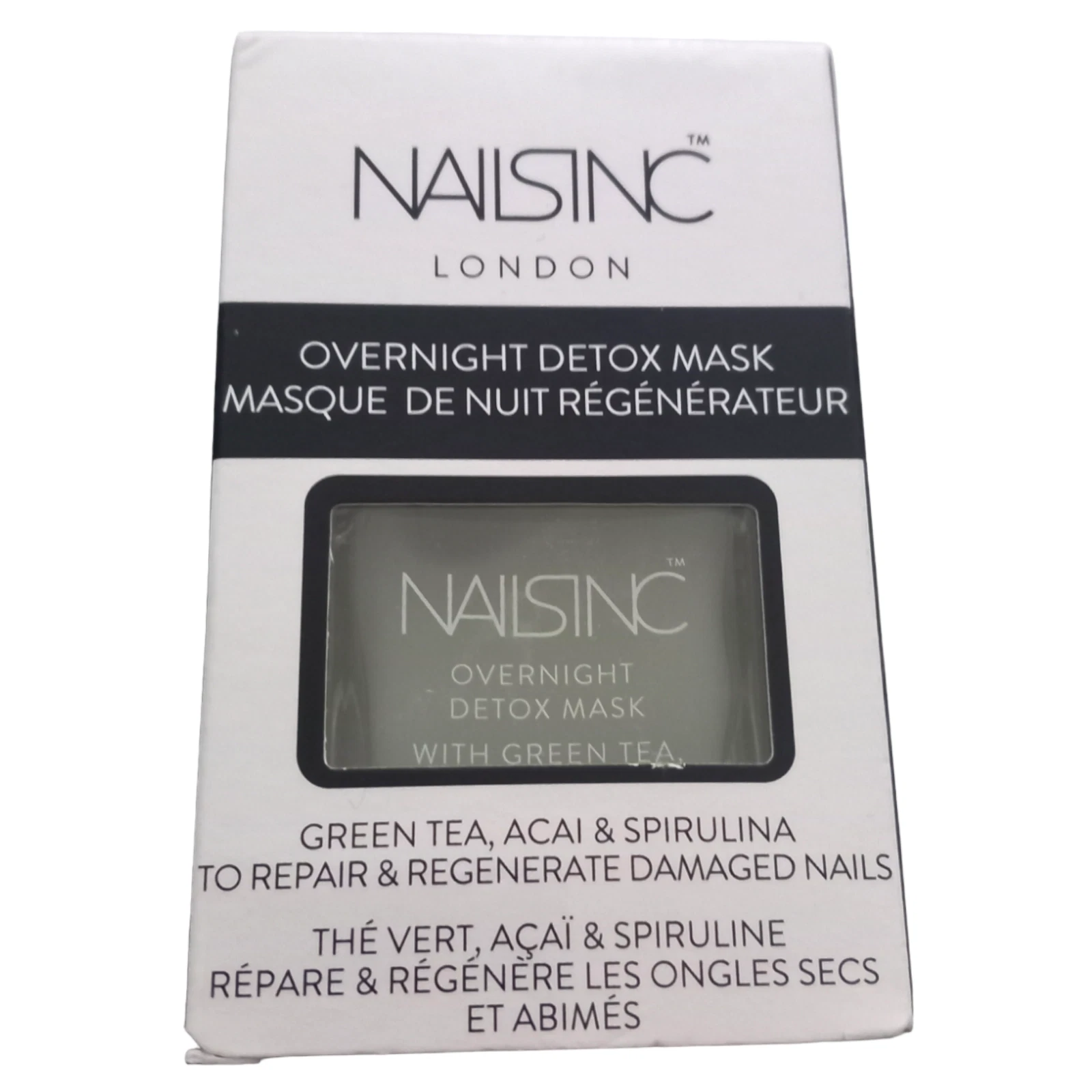 Nails Inc Nail Polish Overnight Detox Mask Varnish Colour Beauty New
