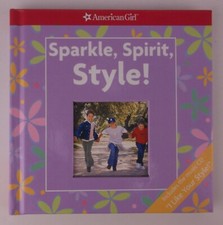 SPARKLE SPIRIT STYLE BOOK AMERICAN GIRL WITH MUSIC CD