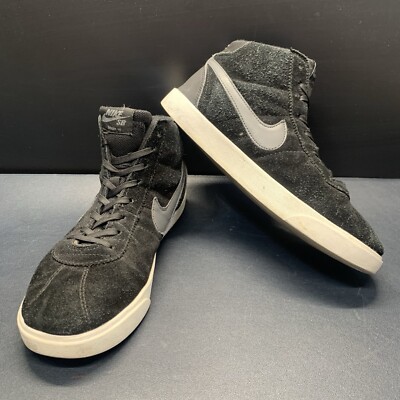 High Top Nike Sb Bruin Mens Nike SB Bruin Hi Leather High Top Skateboarding  Shoe Men’s Size Sneakers Black
