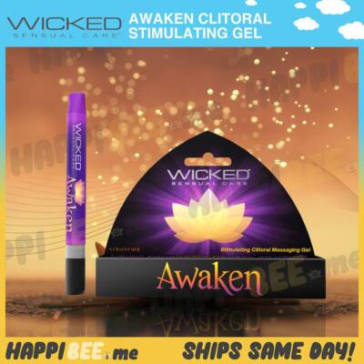 herbal lubricant gel Wicked Awaken Gel | Enhancement Lubricant main image 1