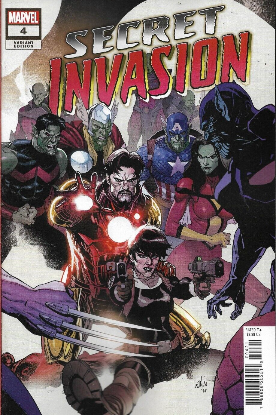 SECRET INVASION (2022) #4 YU Variant - New Bagged (S)
