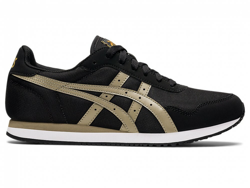 asics runner black