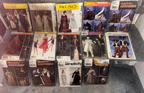 UCHOOSE Adult Theater Cosplay Costume & Dance Sewing Pattern McCalls Simplicity