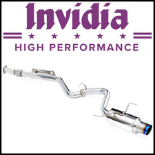 Invidia N1 3 Titanium Tip Cat-back Exhaust System Fit 2022-2026 Subaru Wrx 2.4l