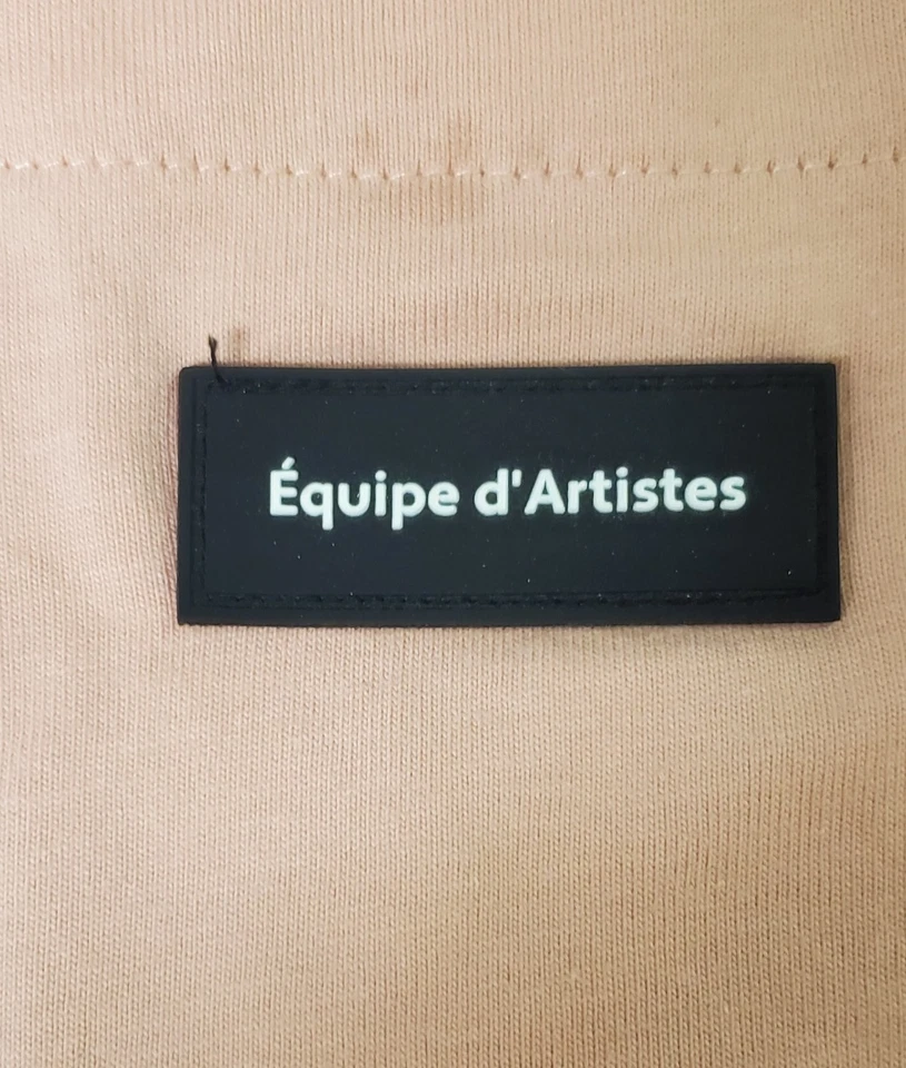 H&M Equipe d’Artistes | Camiseta Rosa Salmón Calce Relajado 2XL Foto 3 de 4