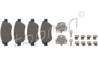 Bremsbelagsatz Scheibenbremse Topran 207 648 FüR Adam Opel Corsa S07 M13 L08 L68