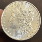 1884 P Morgan Silver Dollar ~ FROM HIGH END COLLECTION ~ 90% Silver $1