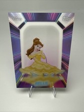 Princess Belle PETG Neon Lights Acetate- 2026 Topps Disney Neon SSP