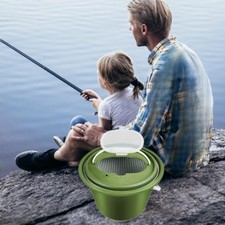 Secchio esca vivo traspirante comodo cofano multifunzionale a doppio strato