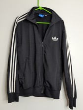 Men  s Adidas Firebird Track Top Jacket Original Trefoil Logo Size Large