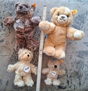 4 Steiff Teddy Teddybären Bär Kuscheltier