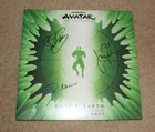 SDCC 2025 AVATAR: THE LAST AIRBENDER BOOK 2 EARTH VINYL RECORD SIGNED