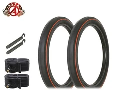 Alta 20 X 2.125 WIDE TREAD BICYCLE RED LINE SLIK TIRE FITS S2 RIM STINGRAY 6PCS.