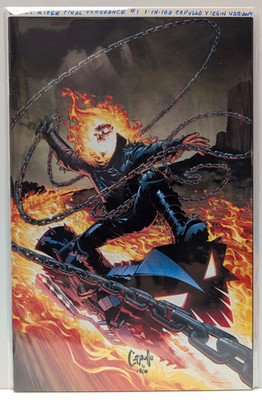 GHOST RIDER FIRST VENGEANCE 1 1:100 GREG CAPULLO VIRGIN VARIANT NM 2024