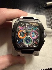 Ralph Christian Quartz 24-Hour Multicolor/Bla...