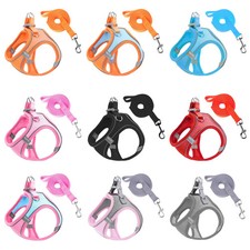 Cat Dog Harness Vest Chest Rope Set Reflective Breathable Adjustable Pet Harness