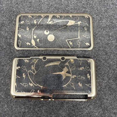 Hori Gold Pikachu 2DS XL Pokémon Clear Transparent Case