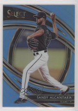 2020 Panini Select Premier Carolina Blue Prizm 30/35 Sandy Alcantara #135 3h1