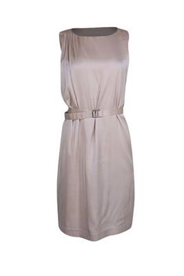 Theory - Pink Sleeveless Belted Waist Dress Sz 4