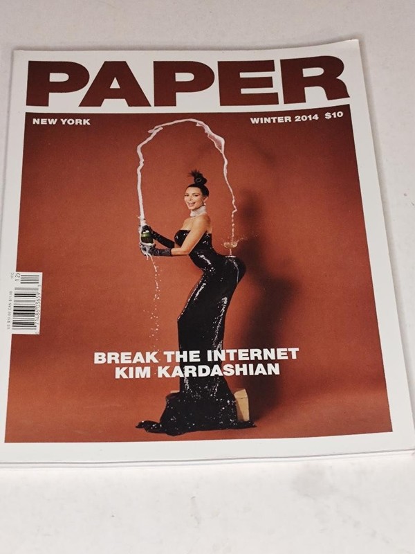 Paper Magazine Kim Kardashian WINTER 2014 V31 #3