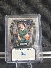 Jason Preston 2024 Panini Prizm Draft Picks Signatures Auto SP #S-JPR